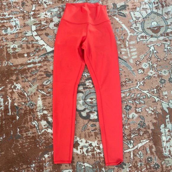 ALO Yoga Pants - Alo bright red legging medium